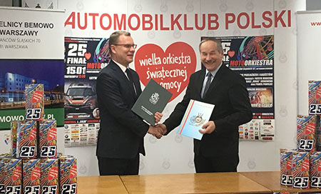 WOŚP – w Automobilklubie Polski z Gminą Bemowo