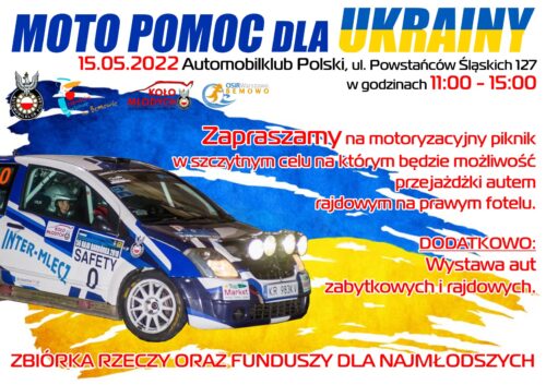 Piknik Moto Pomoc dla Ukrainy już w najbliższą niedzielę