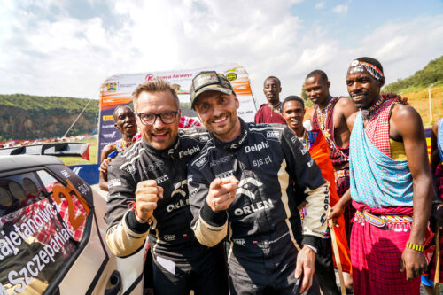 Kajetanowicz i Szczepaniak wygrywają Rajd Safari w WRC2