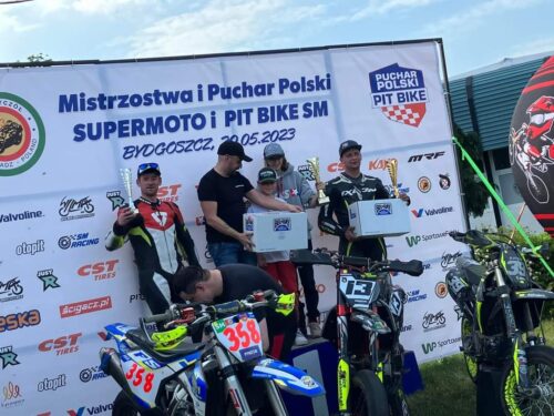 Podwójne podium zawodników AP w Supermoto S1