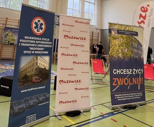 Deszczowo ale bezpiecznie na Ursynowie