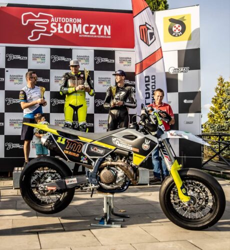 Jarosław Jakubowski Zdobywcą Pucharu Polski Supermoto C4