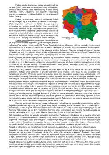 Materiał do testu turystycznego