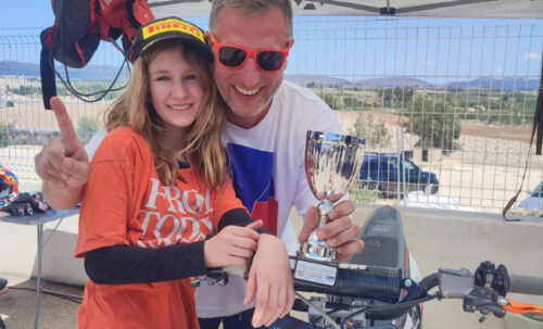 Liliana Irzyk – I miejsce Supermoto Europen Junior